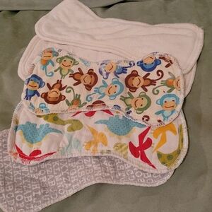 Bamboo Mix Cloth Diaper Soakers